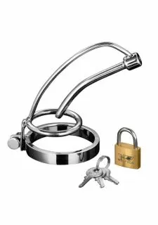 Master Series Asylum Locking Chastity Urehtral Brace