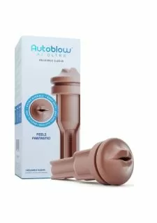 Autoblow AI Ultra Reusable Mouth Sleeve Chocolate