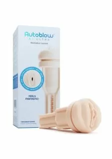 Autoblow AI Ultra Reusable Vagina Sleeve Vanilla