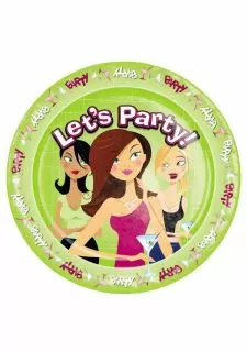 Truth or Dare Party Plates