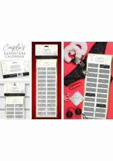 The Couple's Advent-ure Scratch Calendar