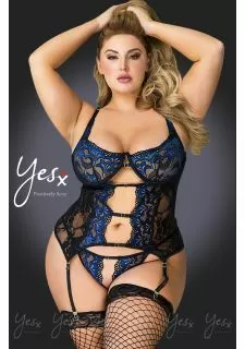 YesX YX956Q Black/Sapphire Set