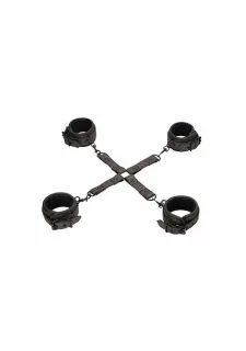 Ouch Elegant Hogtie Bondage Restraint - Titanium Grey