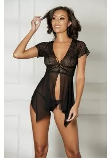 Shirley of Hollywood 31509 Babydoll Black