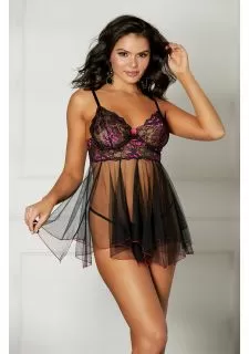 Shirley of Hollywood 25892 Lace Babydoll