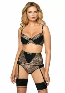 Roza Zoje Push Up Bra Black