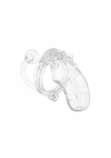 Man|Cage Model 10 Chasity Device 3.5 Inch Cock Cage with Plug