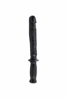 Doc Johnson The Manhandler Dildo-Black