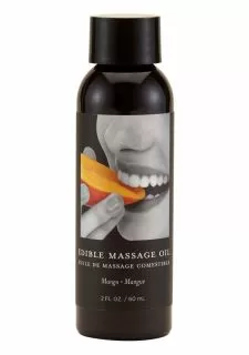 Earthly body Mango Edible Massage Oil - 2oz / 60ml