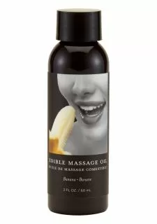 Earthly body Banana Edible Massage Oil - 2oz / 60ml