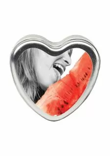 Earthly body Watermelon Edible Massage Candle - 4oz / 113g