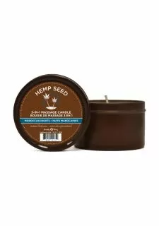 Moroccan Nights Massage Candle with a Spicy Vanilla Fragrance -