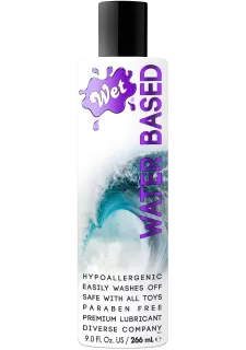 Wet Water Based Premium Lubricant 9 Fl. Oz / 266mL