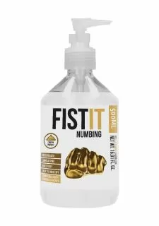 Fist It Numbing Lubricant 500ml Pump Bottle