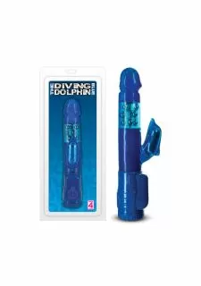 The Diving Dolphin Blue Vibrator