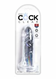King Cock Clear 6 Inch Dildo