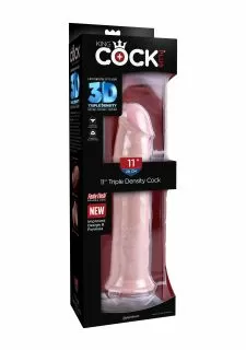King Cock Plus 11 Inch Triple Density Dildo