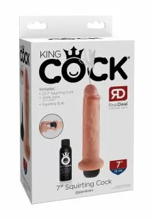 King Cock 7 Inch Squirting Dildo