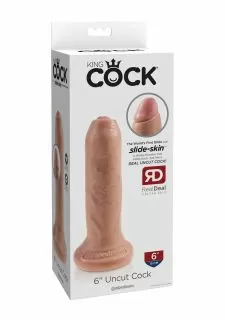 King Cock 6 Inch Uncut Dildo