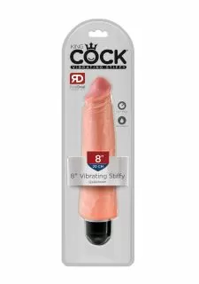 King Cock 8 Inch Vibrating Stiffy