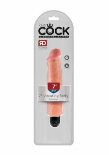 King Cock 7 Inch Vibrating Stiffy