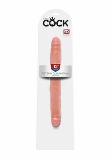 King Cock 12 Inch Slim Double Dildo