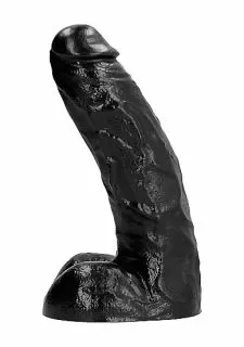 All Black Dildo - 10" / 25 cm - AB67