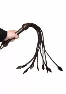 Prowler RED Brown Leather Flogger