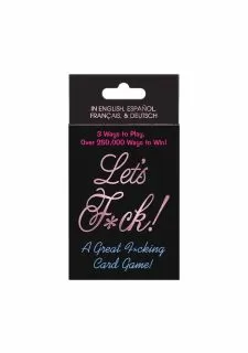 Let's F*ck! Card Game