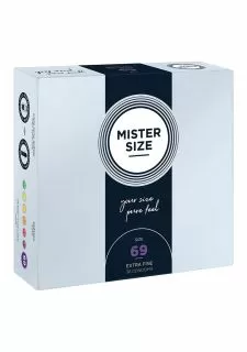 Mister Size Condoms - Pure Feel - 69 mm - 36 pack