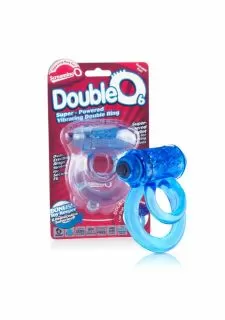 Screaming O DoubleO 6 Vibrating Cock Ring - Blue