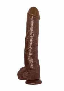 Cockzilla Huge Realistic Black Dildo - 16.5 Inch