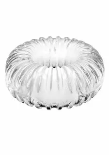 PerfectFitBrand Ribbed Cock Ring - Transparent