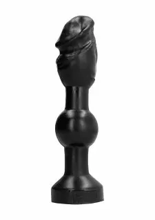 Domestic Partner Rocket Launcher Anal Dildo - Black