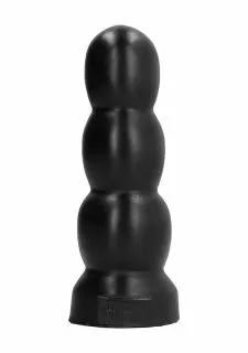 Domestic Partner Bubble Butt Bullet Anal Dildo - Black