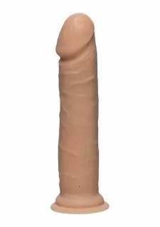The D™ - Realistic D - ULTRASKYN™ 8" Dildo - Vanilla