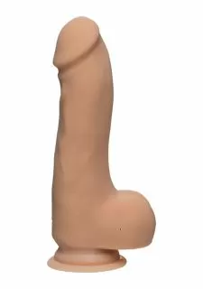 The D™ - Master D - ULTRASKYN™ 7.5" Dildo with Balls - Vanilla