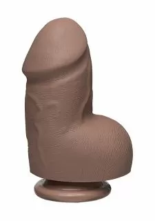 The D™ - Fat D - ULTRASKYN™ 6" Dildo with Balls