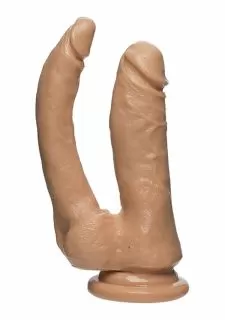 The D™ - Double Dippin' D - FIRMSKYN™ Dildo - Vanilla