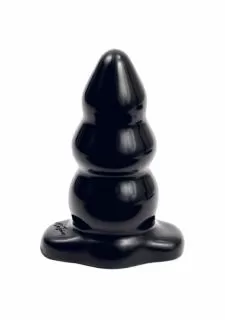 Triple Ripple Butt Plug - Large