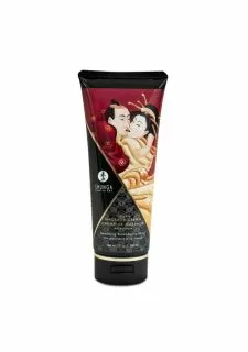 Shunga Kissable Massage Creams 200ml/7fl.oz - Sparkling Strawberry Wine