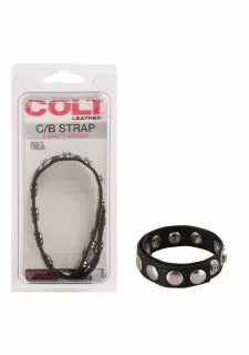 COLT 8 Snap Fastener Leather Strap
