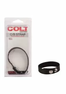 COLT Adjustable 3 Snap Leather Strap
