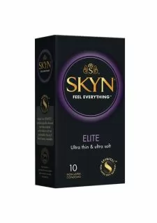 Skyn Elite 10 Pack Ultra Thin And Ultra Soft Condoms