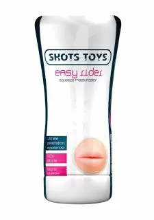 Shots Toys Easy Rider Squeeze Masturbator - Mouth