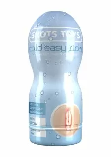Shots Toys Easy Rider Cold Masturbator - Vaginal