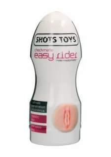 Shots Toys Easy Rider - Checkmate - Male Masturbator - Vaginal