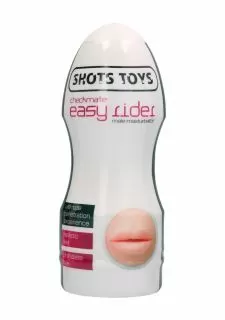 Shots Toys Easy Rider - Checkmate - Male Masturbator - Mouth