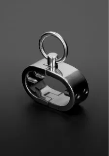 Shots - Steel Testicle Shackle with Spikes
