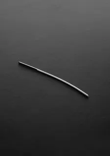 Shots - Steel Single End dilator Urethral Sounds (4mm) - Stainless Steel